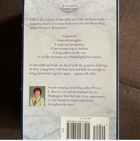 Wanda & Brunstetter The Discovery Series A Lancaster Saga 6 Book Set - Picture 3 of 4